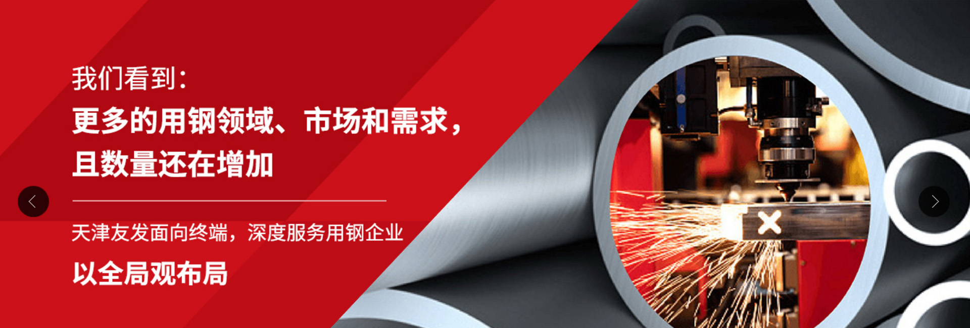 天津友發面向終端，深度服務用鋼企業